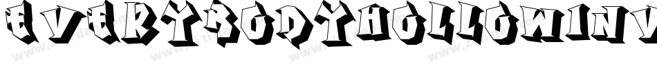 EverybodyHollowInverse-mMPG字体转换