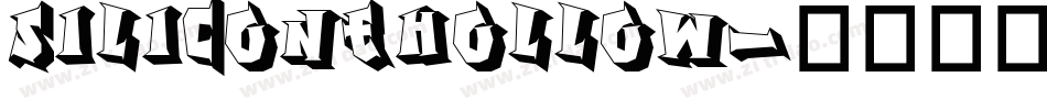 SiliconeHollow字体转换