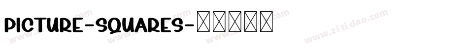 Picture-Squares字体转换