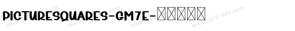 PictureSquares-gm7E字体转换