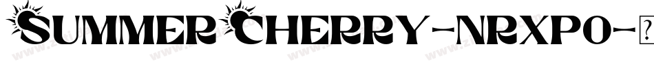 SummerCherry-nRxP0字体转换