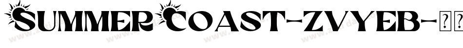 SummerCoast-ZVyEB字体转换