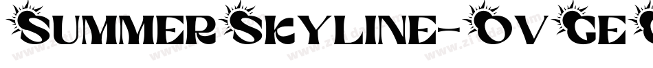 SummerSkyline-OVGeO字体转换