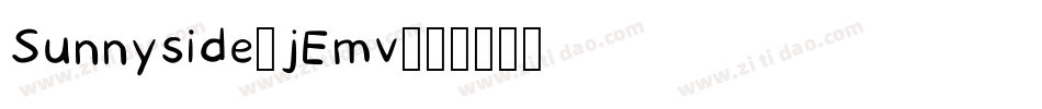 Sunnyside-jEmv字体转换