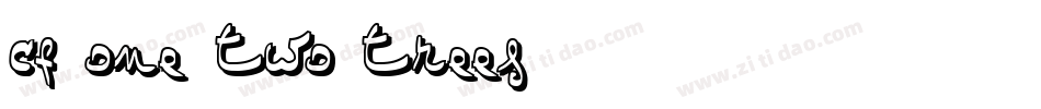 CF-One-Two-Trees字体转换