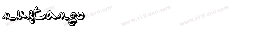 Mustango字体转换