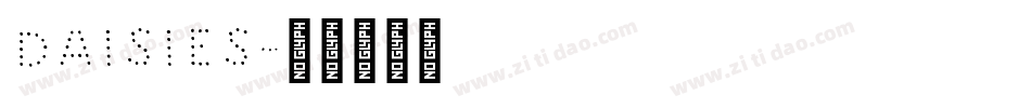 Daisies字体转换