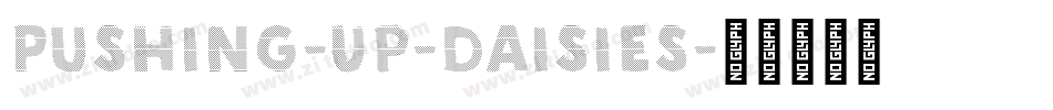 Pushing-Up-Daisies字体转换