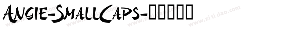 Angie-SmallCaps字体转换
