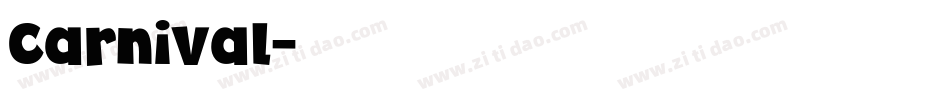 Carnival字体转换