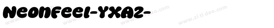 NeonFeel-YxA2字体转换