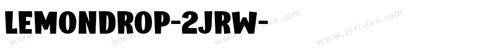 Lemondrop-2jrw字体转换