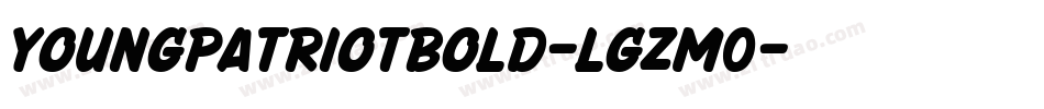 YoungPatriotBold-lgZM0字体转换