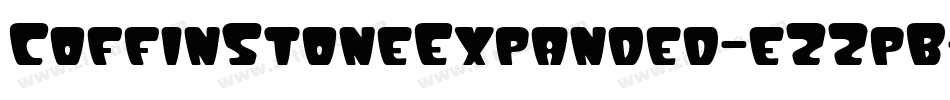 CoffinStoneExpanded-eZZpB字体转换