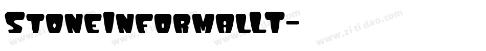 StoneInformalLT字体转换