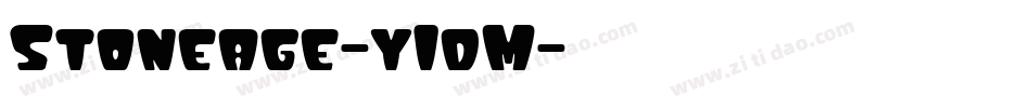 Stoneage-y1dM字体转换