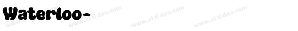 Waterloo字体转换