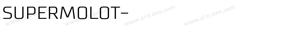 Supermolot字体转换