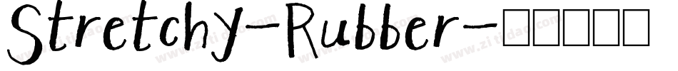 Stretchy-Rubber字体转换