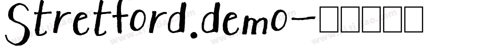 Stretford.demo字体转换
