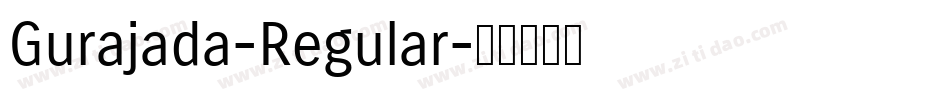 Gurajada-Regular字体转换 Gurajada-Regular字体转换