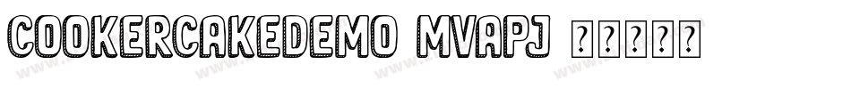 CookerCakeDemo-MVAPJ字体转换