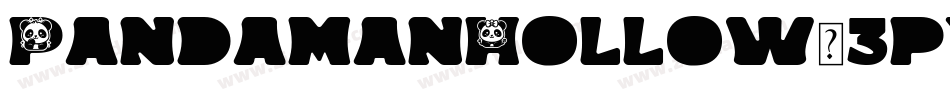 PandamanHollow-3pyL字体转换