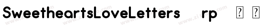 SweetheartsLoveLetters-0rp4字体转换