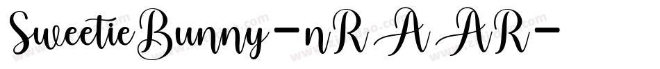 SweetieBunny-nRAAR字体转换