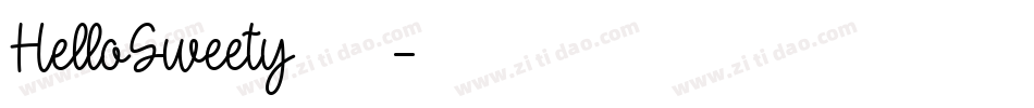 HelloSweety转换器字体转换