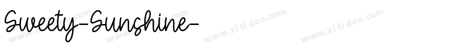 Sweety-Sunshine字体转换