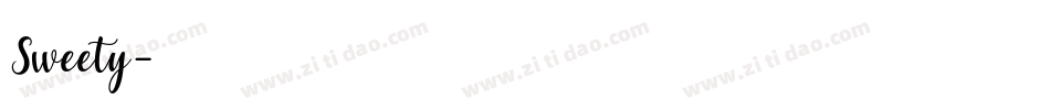 Sweety字体转换