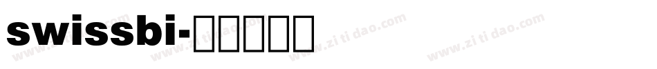 swissbi字体转换