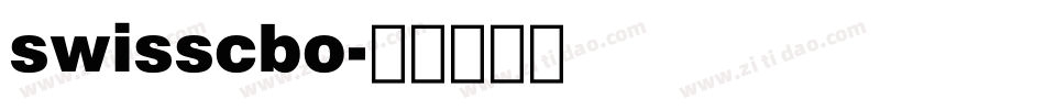 swisscbo字体转换
