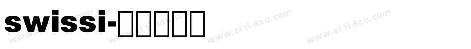 swissi字体转换