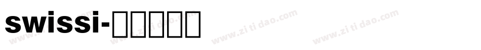 swissi字体转换