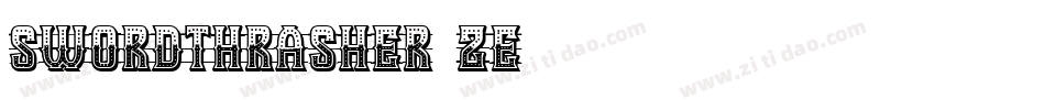 SwordThrasher-6ZE6字体转换