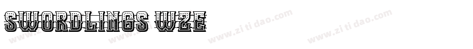 Swordlings-WZe9字体转换