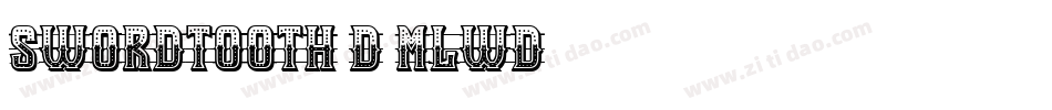Swordtooth3D-mLWd2字体转换