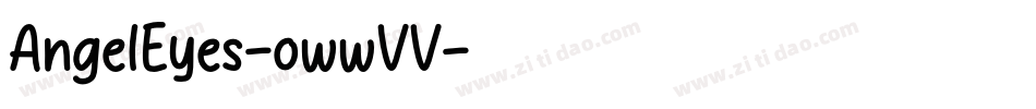 AngelEyes-owwVV字体转换