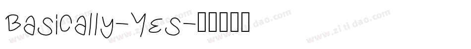 Basically-Yes字体转换