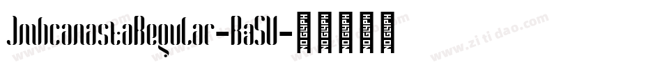 JmhcanastaRegular-Rz5V字体转换