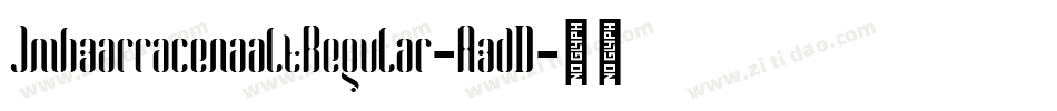 JmhzarracenaaltRegular-AzdD字体转换