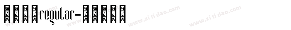 百变马丁regular字体转换 百变马丁regular字体转换