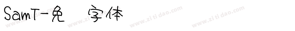 SamT字体转换
