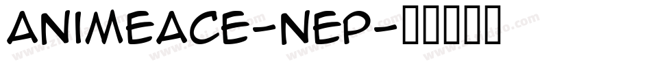 AnimeAce-neP字体转换