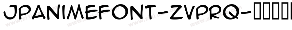 JpAnimeFont-ZVpRq字体转换