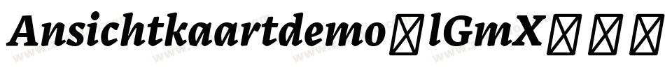 Ansichtkaartdemo-lGmX字体转换