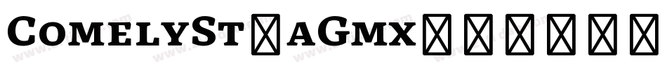 ComelySt-aGmx字体转换