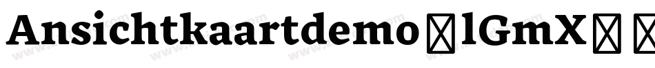 Ansichtkaartdemo-lGmX字体转换
